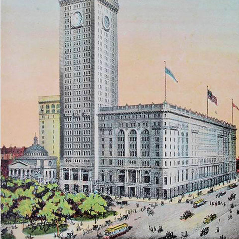 1911s United States Metropolitan Life Building New York Postcard