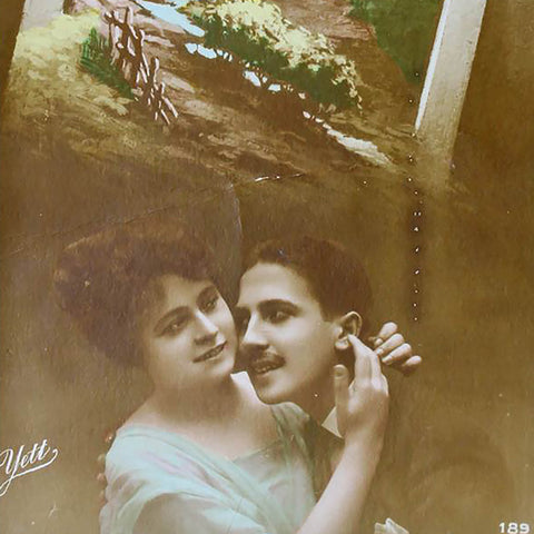 1905s Edwardian Era Fantasy Postcard Romantic Love
