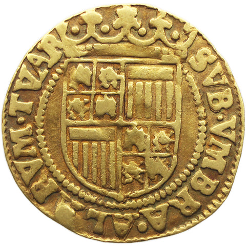 1590-93 Ducat Gold Netherlands Coin Kampen City