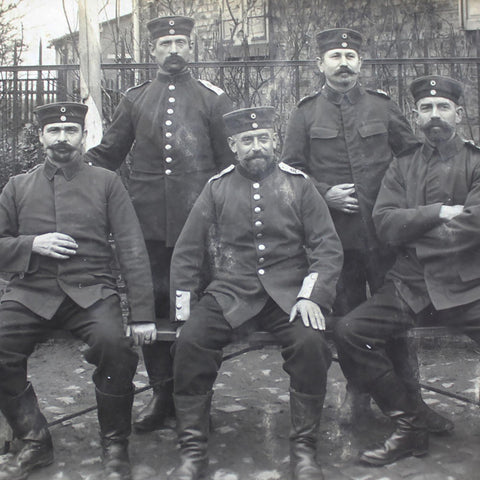 1914 World War I Military Germany Soldiers WW1 Postcard Army History