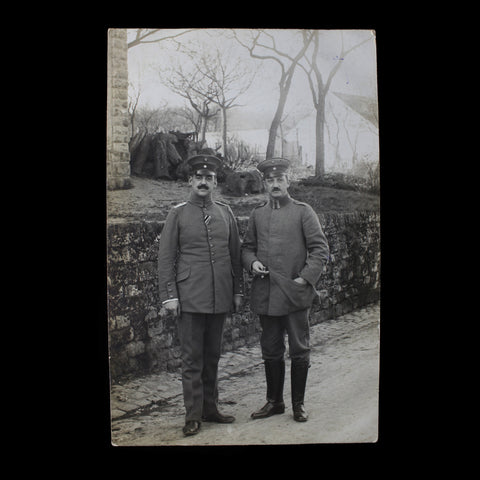 1916 Two Soldiers Germany Army World War I Photography History Photo WW1 Era