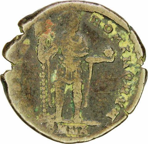 Ancient Roman Theodosius I 379-395 Bronze Coin AE22 Minted Nicomedia