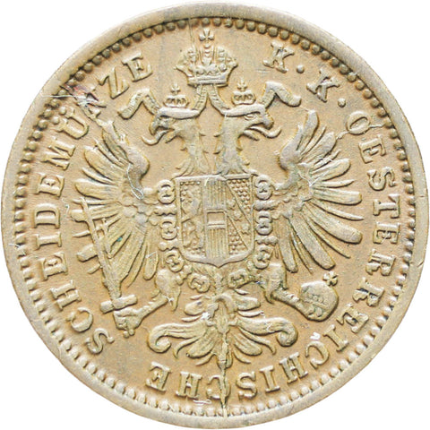 Austria Habsburg 1891 One Kreuzer Franz Joseph I Coin