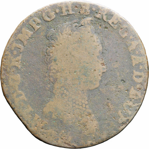 Austrian Netherlands 1750 2 Liards 2 Oorden Maria Theresia Coin