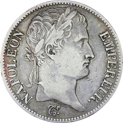 France – 5 Francs 1811 Napoleon I Silver Coin