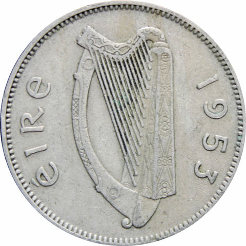 Ireland 1953 6 Pingin / 1 Reul Coin