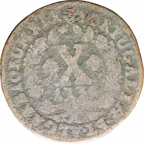 Portugal 1736 10 Reis John V Coin