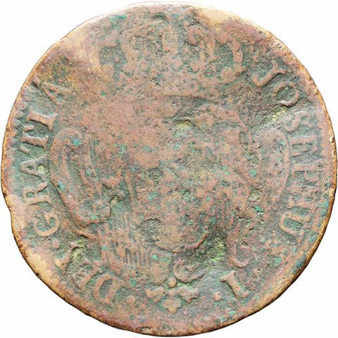 Portugal 1751-1776 5 Reis Jose I Coin