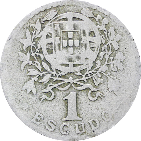 Portugal 1928 One Escudo Coin