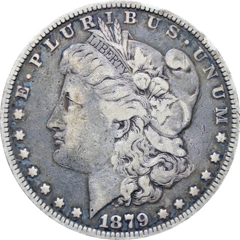 United States 1879 Morgan Dollar Coin Silver