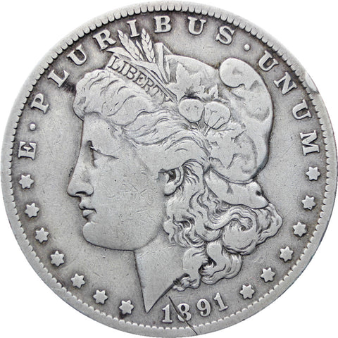 United States 1891 Morgan Dollar New Orleans Mint