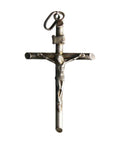 Large Cross Pendant Crucifix Vintage Silver Pendant Jewellery Necklace Accessories