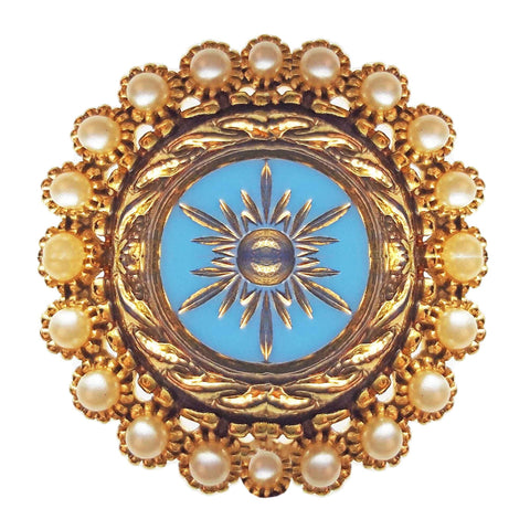 Vintage Brooch Victorian Style Jewellery for Women Accessories Decoration Décor Women’s
