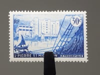 Saint Pierre and Miquelon Stamp 1956 30 centime Cold storage