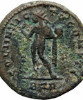 306 - 337 A.D Roman Empire Constantine I Follis Coin Trier Mint