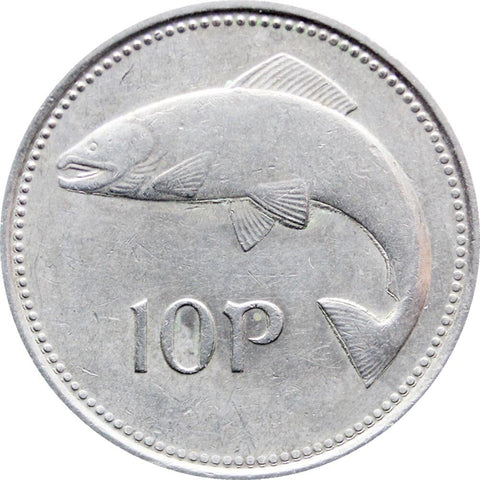 1993 10 Pingin Ireland Coin (small type)