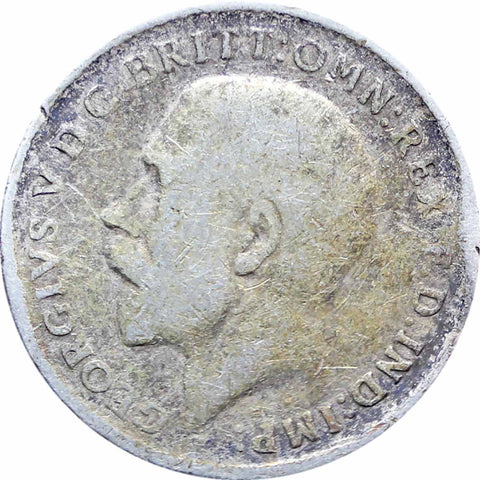 1919 3 Pence George V Silver Coin Maundy Coinage United Kingdom