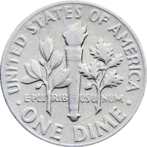 1967 One Dime Roosevelt United States Coin Philadelphia Mint