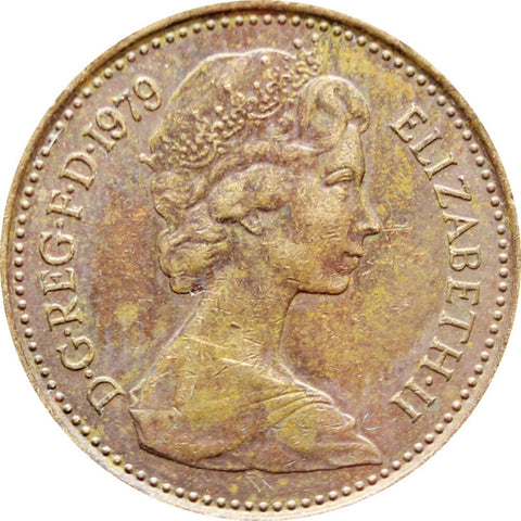 1979 Half New Penny Elizabeth II Coin