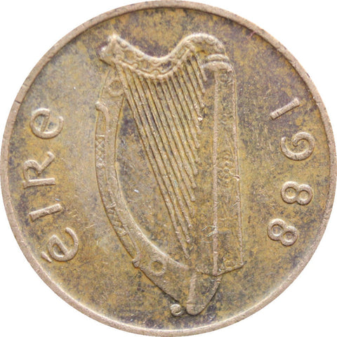 1988 1 Pingin Ireland Coin