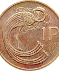 1980 1 Pingin Ireland Coin
