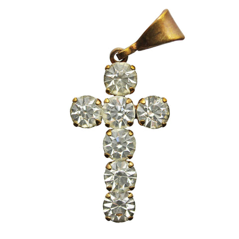 Vintage Jewellery Cross Religion Christianity Catholic Jesus Christ Christian Necklace Church