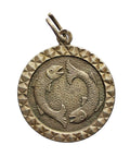 Vintage Zodiac Fish Pendant Sterling Silver Accessories Jewellery for Women Decoration Décor Women’s