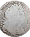 1693 Half Crown William and Mary Silver Coin United Kingdom 2nd busts