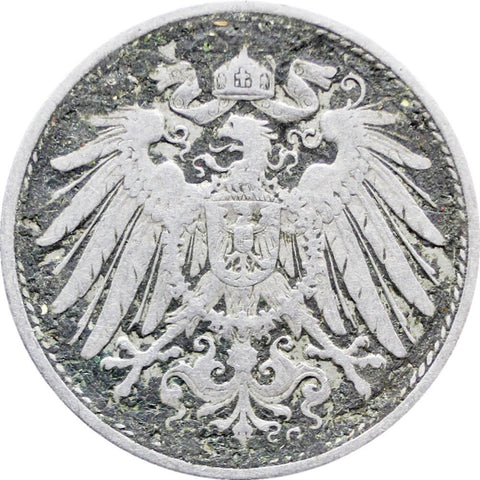 1911 G 10 Pfennig Germany Wilhelm I Coin