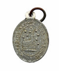 Vintage Medallion Miraculous Virgin Mary Christianity Catholic Jesus Christ Necklace Religious Medal of Our Lady of Graces