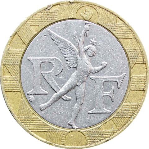 1990 10 Francs France Coin