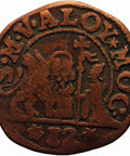 1763 - 1778 1 Soldo Coin Alvise Mocenigo IV Republic of Venice Coins