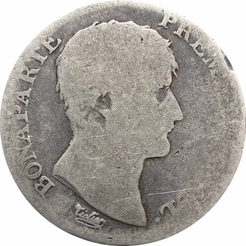 1803 - 1805 (AN12 - 14) France Napoleon Bonaparte 1 Francs Silver Coin