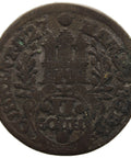 1727 IHL1 Doppelschilling City of Hamburg German States Silver Coin