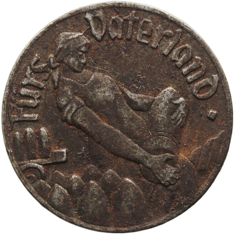1918 10 Pfennig City Frankenthal Coin Germany after World War 1 Kreisgeld