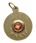 Saint Martin Medallion Pendant Vintage Religious Medal Christianity