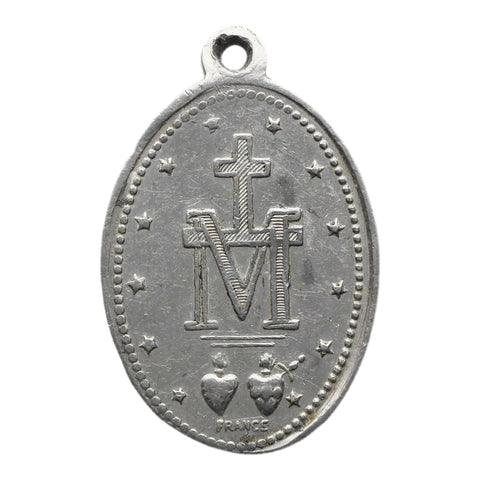 Vintage Medallion Pendant Religious Medal Christianity