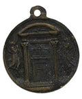 1950 Pius XII Christianity Religion Medallion Vintage Pendant Accessories Jewellery