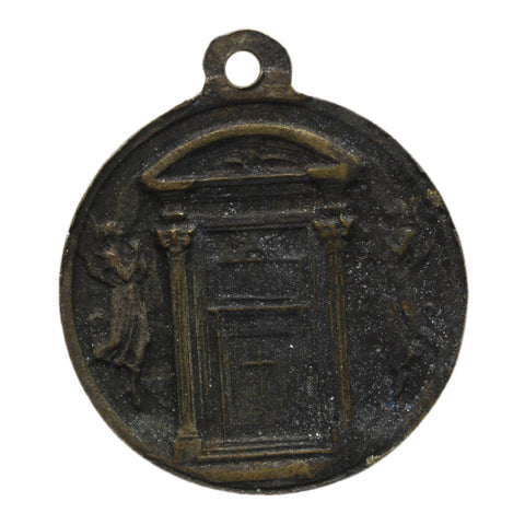 1950 Pius XII Christianity Religion Medallion Vintage Pendant Accessories Jewellery