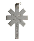 1982 Vintage Cross Pendant Vatican Pope John Paul II Sterling Silver Christian Jewellery Christianity Religion Accessories Catholic Church