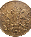 1911 George V Coronation Medal United Kingdom Antique