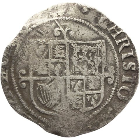 England 1639 – 1643 Shilling Charles I Coin Silver Hammered House of Stuart Group F 6th bust