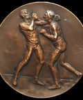 1937 British India Medal Army Intercompany Boxing Competition Medallion Bronze