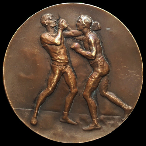 1937 British India Medal Army Intercompany Boxing Competition Medallion Bronze