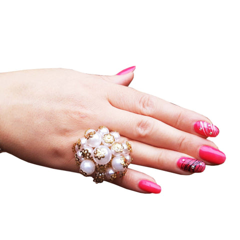 Vintage Large Ring Jewellery for Women Accessories Decoration Décor Women’s