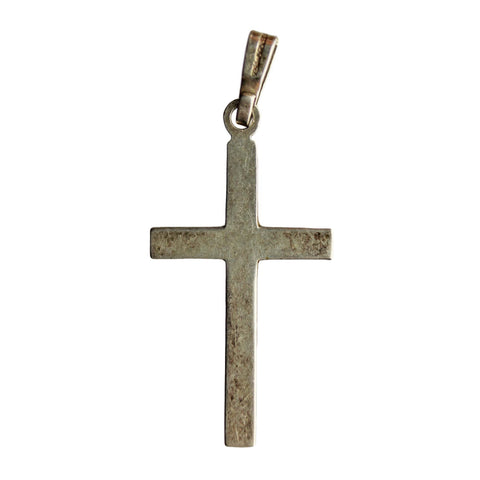 Vintage Cross Pendant Sterling Silver Accessories Jewellery for Women Decoration Décor Women’s