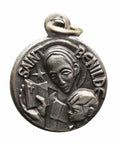 Medal Religious Catholic Medallion Jesus Christ Vintage Christianity Jewellery Mary