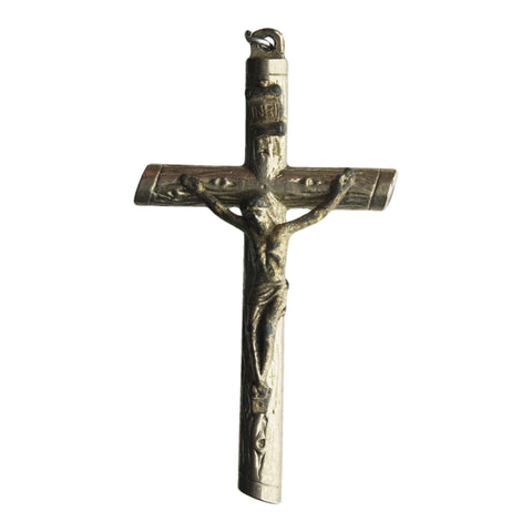 Vintage Crucifix Pendant Christianity Jesus Christ Religious Jewellery