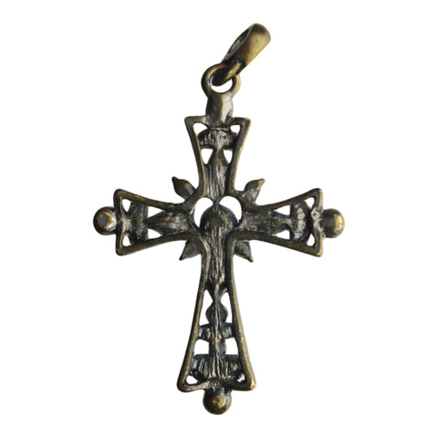 Cross Pendant Vintage Christianity Religious Accessories
