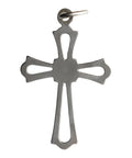 Christian Cross Vintage Pendant Sterling Silver Jewellery Christianity Religion Accessories Catholic Church